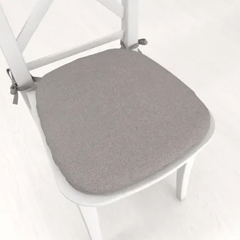 Podsedák Oblý podsedák BKR-503 Šedý režný - 39x37x3 cm