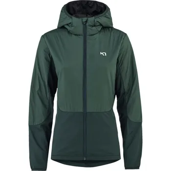 Dámská větrovka Dámská zateplená bunda Kari Traa Sanne Hybrid Zelená XS