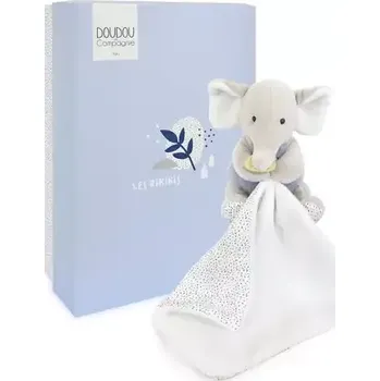 Doudou Plyšový slon s dečkou 11 cm (DC4155-SLON)