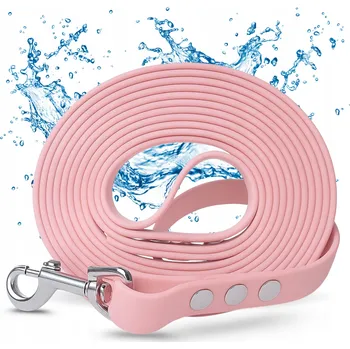 Vodítko pro psa Vodítko Pro Psa Malého / Velkého 5M Voděodolné Silné Dlouhé / Krátké Růžové