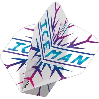 Šipka Letky na šipky Red Dragon Hardcore Premium Gerwyn Price Iceman duhové, extra hrubé