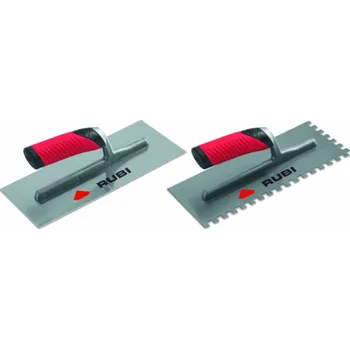 Zednické hladítko Rubi Straight nerezové hladítko 280mm RUBIFLEX otevřená rukojeť (72919)