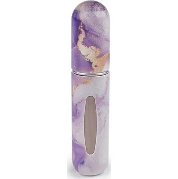 Kosmetická taška Cestovní plnitelný rozprašovač na parfém 8 cm - fialová sv.