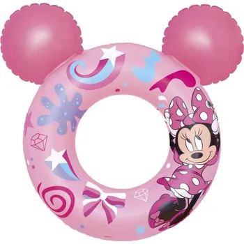 Hračka pro nejmenší BESTWAY 9102N - Nafukovací kruh s ušima Disney Junior Minnie Mouse 74 x 76 cm
