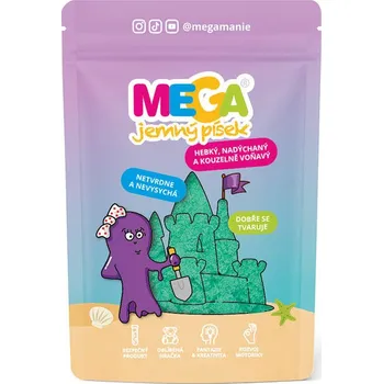 Hra na zahradu Lowlands MEGAjemný písek zelený 90 g