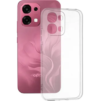 Pouzdro na mobilní telefon Techsuit – průhledný silikon – Oppo A6 Pro 4G / A6 Pro 5G – transparentní