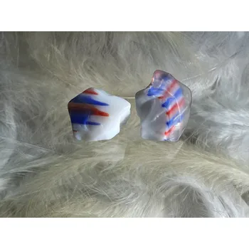 Náušnice Skleněné náušnice Nanovo - Kalok