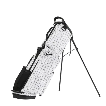 Sportovní taška Ping Moonlander Stand Bag, White/Mr. PING