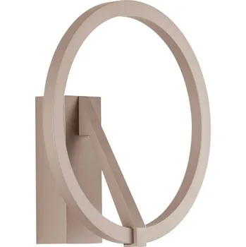 Nástěnné svítidlo Nova Luce Hnědé kovové nástěnné LED světlo Tilia