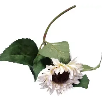 umělá květina Slunečnice bílá (umělá květina)