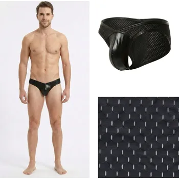 Slipy Síťované nízké slipy Manview černé Velikost: XL Matně černá přední část