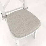 Oblý podsedák BKT-552 Přírodní režná - 39x37x3 cm