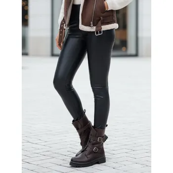 Dámské kalhoty Dámské voskované kalhoty ELLODIX černé Velikost: XS