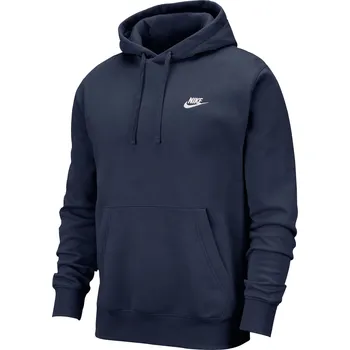 Pánská mikina Pánská mikina přes hlavu Nike SPORTSWEAR CLUB FLEECE modrá BV2654-410 - 3XL | UK 9 | US 11,5