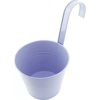 Květináč Balkónový květináč 16 cm – světlý fialový, závěsný