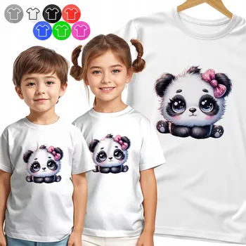 Chlapecké tričko DĚTSKÉ TRIČKO T-SHIRT - PANDA – PORTRÉT PRO DĚTI VZOR - S