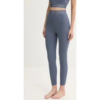 Dámské legíny Společenské legíny Calvin Klein Underwear 000QS7220E modrá 95X, vel. L