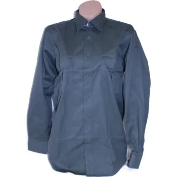 Pánská košile Košile pánská zimní WOOD MAJA - tmavě zelená Velikost: 39