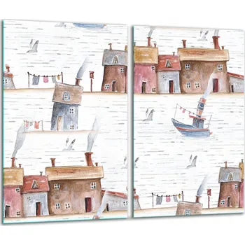 Obraz Krájecí deska TMK ArtDeko sklo 2 ks