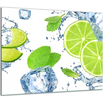 Obraz SKLENĚNÁ OCHRANNÁ DESKA NA SPORÁK 60x52 OVOCE