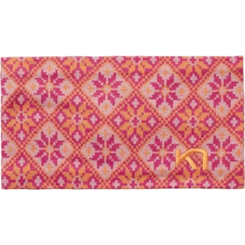 Dámská merino čelenka Kari Traa Rose Růžová OZ