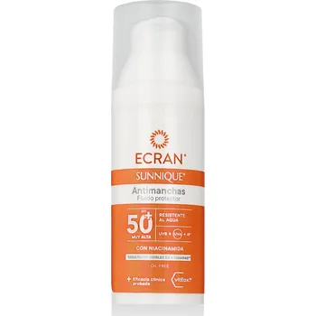 Přípravek na opalování Ecran Sunnique Anti-Dark Spots Protective Fluid SPF50+ hydratační ochranný fluid 50 ml unisex