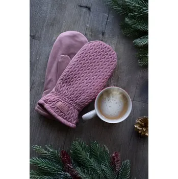 Rukavice Orchidej Dámské rukavice palčáky FELIS Barva: Růžová, Velikost: UNI