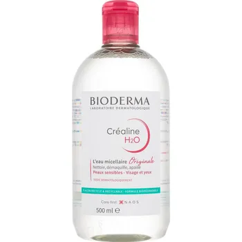 BIODERMA Créaline H₂O 500 ml micelární voda pro citlivou pleť pro ženy
