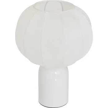 Lampička Atmosphera - Stolní lampa TOBIE 1xE27/60W/230V bílá