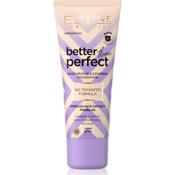 Make-up Eveline Cosmetics Better than Perfect krycí make-up s hydratačním účinkem odstín 1.5 Ivory Beige Neutral 30 ml