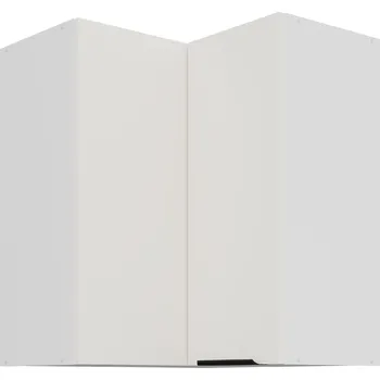 Kuchyňská linka Horní rohová skříňka Aria 60x60 GN-72 2F (90°) Barva korpusu: Bílá, Barva dvířek: WH - Crystal white AFM