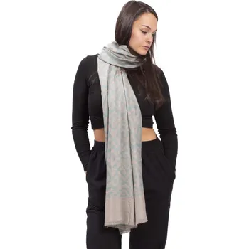 Šála Pashmina DARIN / šedo-modrá