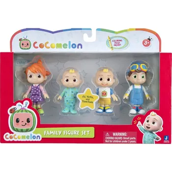 Figurka Jazwares Cocomelon rodina (set 4 figurek)