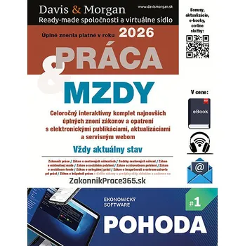 Kniha Práca & Mzdy 2026 Ekniha