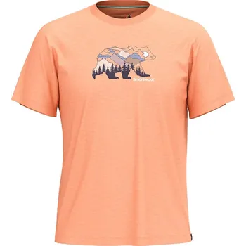 Pánské tričko Tričko SMARTWOOL BEAR VIEW SHORT SLEEVE GRAPHIC TEE Uni velikost M