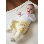 Kojenecké polodupačky Ewa Jáš žluté