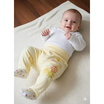 Kojenecké polodupačky Ewa Jáš žluté