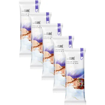 The Eliré plněné proteinové tyčinky - mango s jahodovou náplní v čokoládě s malinami 5x30g