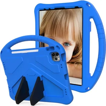 Pouzdro na tablet VSECHNONAMOBIL 76978 KIDDO Dětský obal pro Apple iPad Air 11 2025 / Air 11 2024 modrý