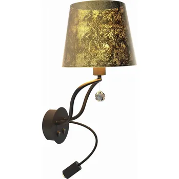 Nástěnné svítidlo Nástěnné svítidlo Apeti černé, žluté E14 8 W