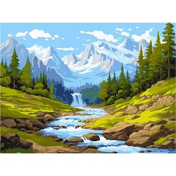 Obraz Obraz Malování podle čísel 40x50 IDEYKA NA RÁMU