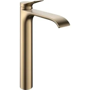 Hansgrohe Vivenis - Umyvadlová baterie s výpustí, EcoSmart, CoolStart, kartáčovaný bronz 75044140