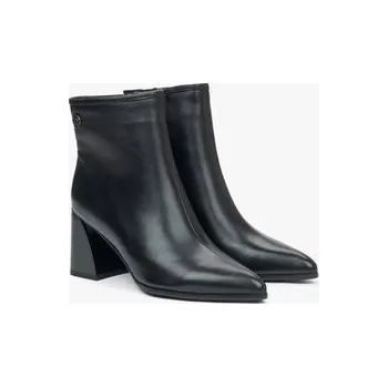 Dámské kozačky Estro Polokozačky ER00115879 Černá 38