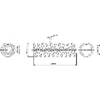 PRUŽINA ZADNÍ CITROEN JUMPY, PEUGEOT EXPERT 1995-