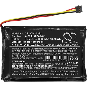 Baterie Cameron Sino CS-IQN253SL pro Garmin Nuvi 2559LM - neoriginální