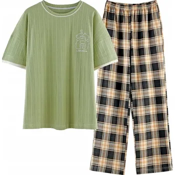 Dámské pyžamo Dámské PYŽAMO pohodlné KOMPLET tričko a kalhoty do nemocnice sanatoria XXL