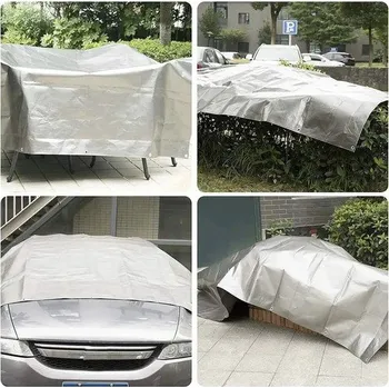 Krycí plachta Silná krycí plachta 3 x 4 m