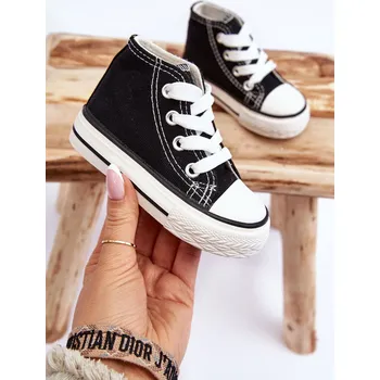 Chlapecké tenisky Dětské tenisky Kesi Boto černá | šedá 2250951