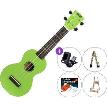 Strunný nástroj Mahalo MR1 SET Green Sopránové ukulele