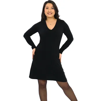 Dámské šaty Himalife Šaty Plain Jasmine - černá Velikost: M